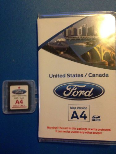 Ford lincoln oem a4 map sd card