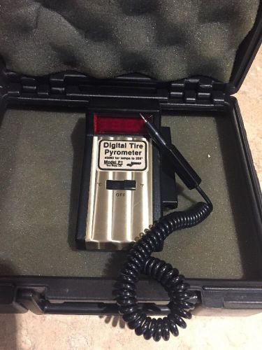 Vintage digital tire pyrometer model p1 ready for the track