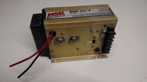 Msd 7220 7al-2 cd gold ignition box system universal nhra ihra  v8