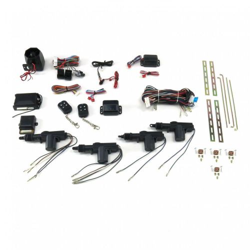 Pt cruiser power door lock kit with alarm and remotes 350 brass ktm 2 din