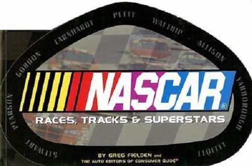 Nascar races, tracks &amp; superstars--brand new book--168 pages color and bw photos