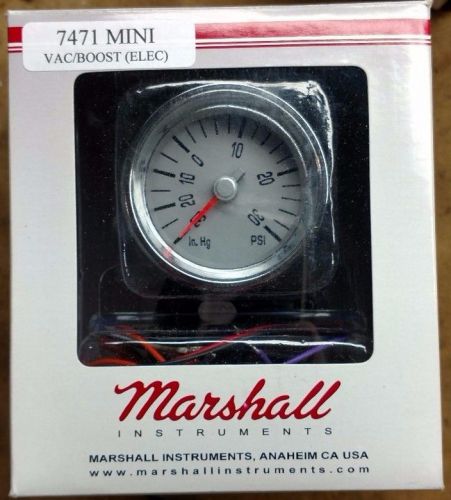 Marshall instruments mini boost / vac gauge