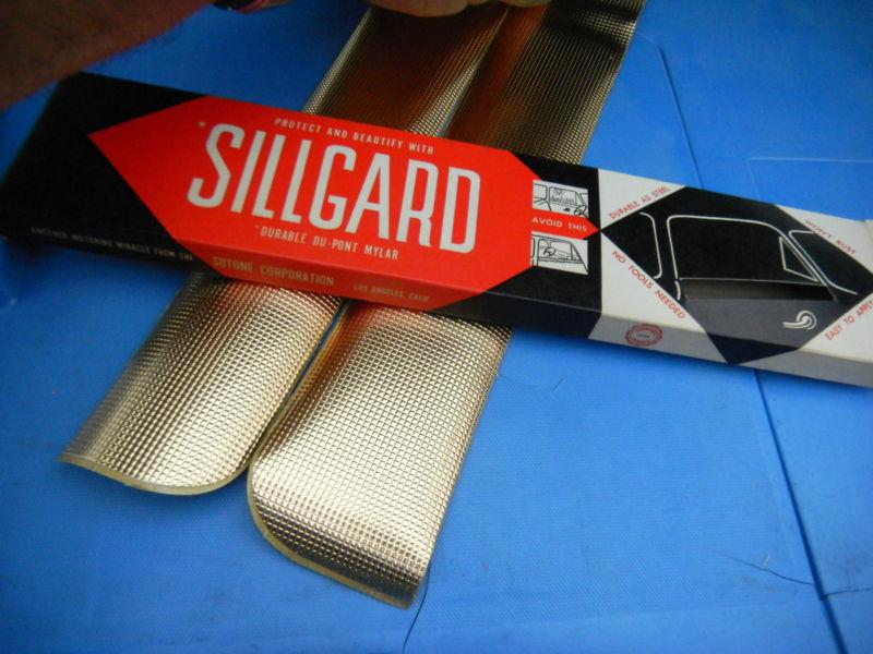 50s gold dupont mylar sillgard-covers door panel tops or customize other areas