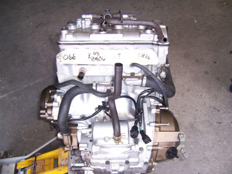 066 kawasaki zx6r 636 zx 6r 03 04 engine motor guaranteed