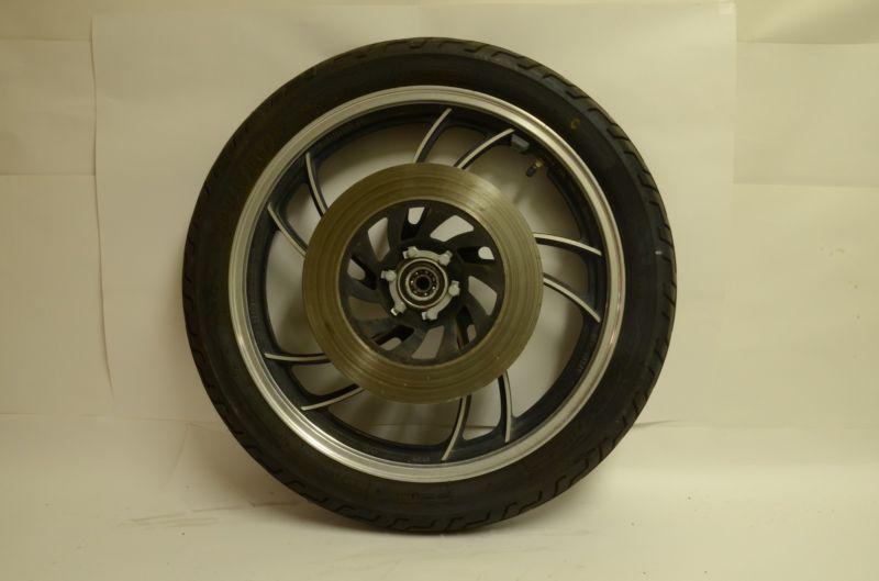 Yamaha xv750 xv 750 virago front wheel  rotor tire