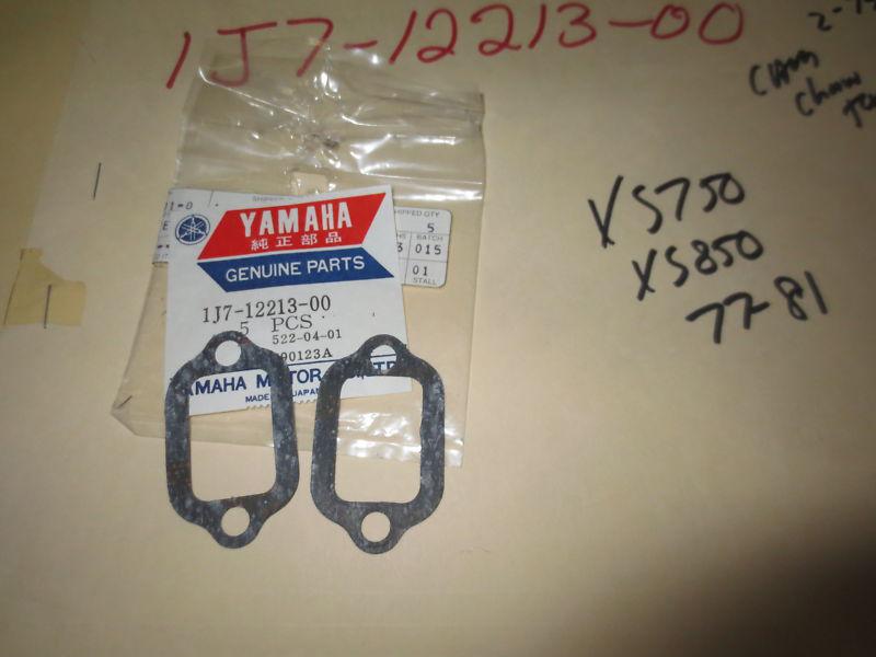 Yamaha xs750,xs850 1977-81 nos oem cam chain tensioner gaskets p.n 1j7-12213-00