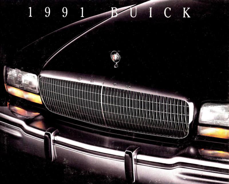 1991 buick brochure -reatta-riviera-regal-century-roadmaster-lesabre-skylark