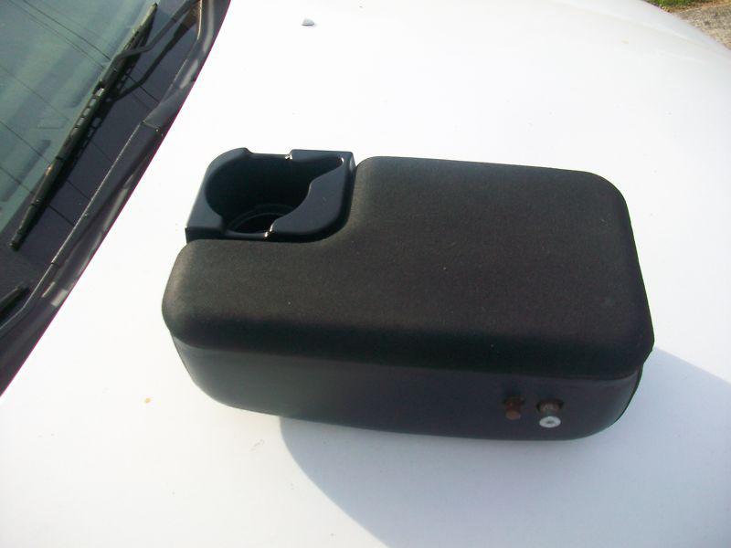 98-2004 ford ranger mazda truck black arm rest console  lid 99-00-01-02-03