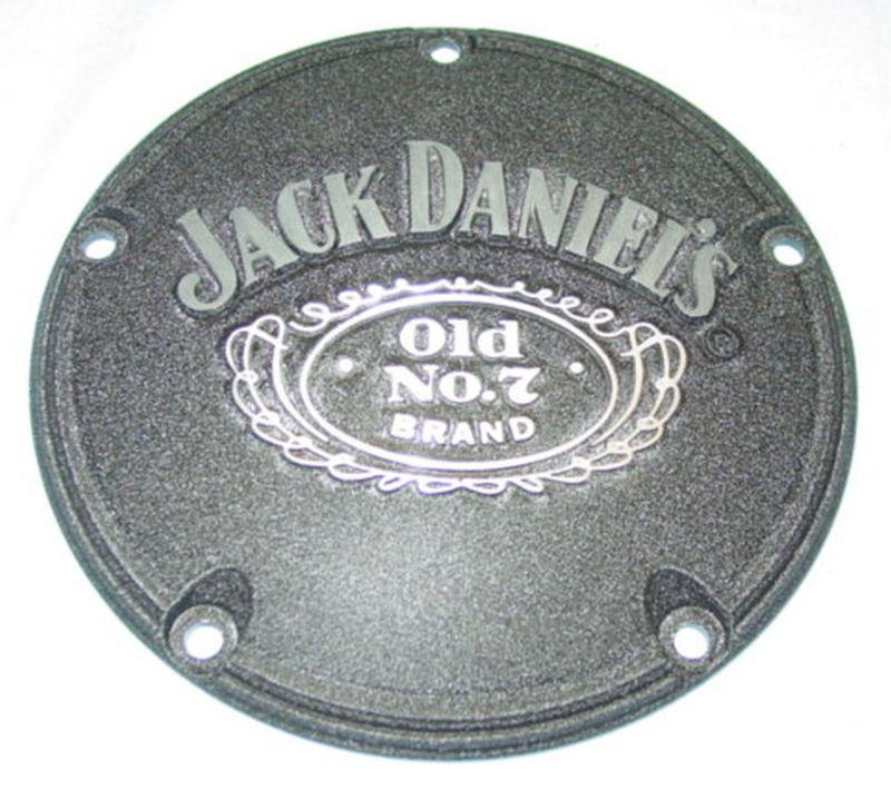 Jack daniels classic 5 bolt derby cover black