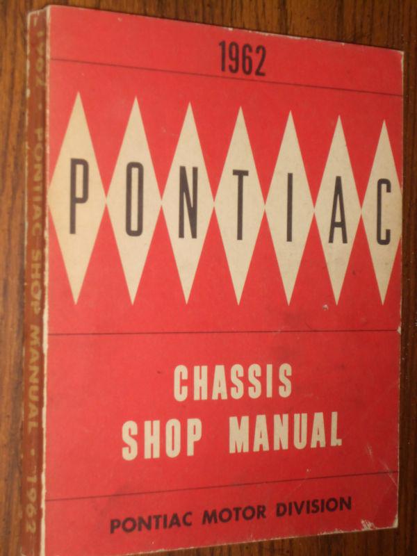 1962 pontiac shop manual / shop book / original!!!