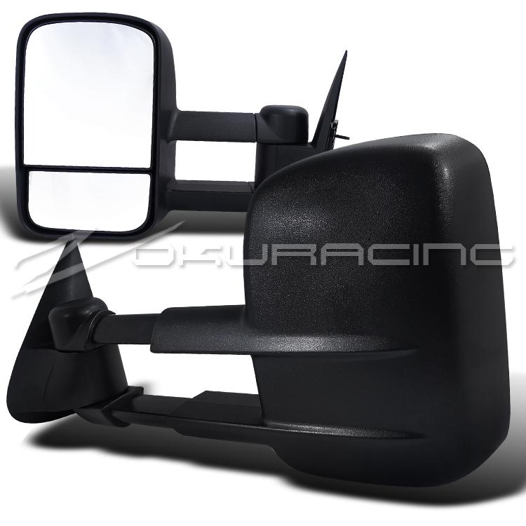 99-02 chevy silverado/sierra power heated towing tow hauling side mirrors