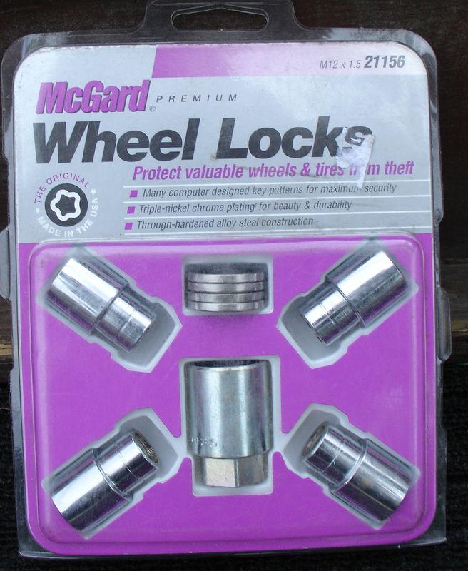 Mcgard chrome wheel locks shank with washer 12mm  x 1.5  #21156