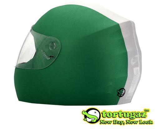 Italy flag style by tortugaz for motorcycle full face helmet cover
