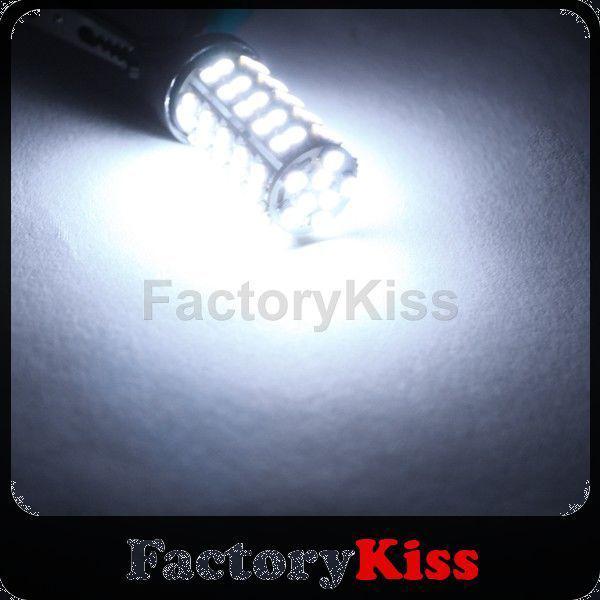 Smf 2 x car bulbs 3157 68-led smd white turn/tail light #366