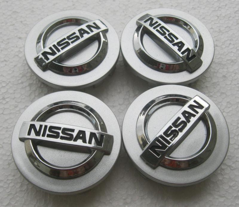 4 pcs nissan wheel hubcap center caps 54mm altima maxima murano 350z sentra etc