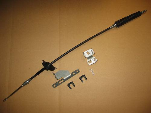 64 72 chevelle auto shifter cable with lower brackets