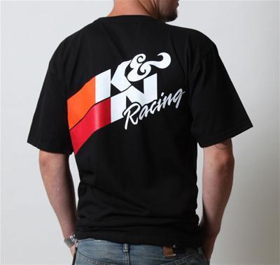 K&n t-shirt mens 3x-large black k&n racing