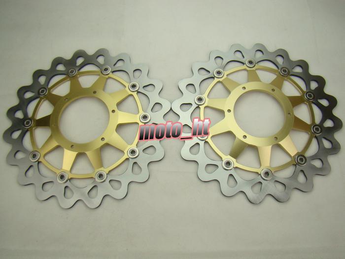 Front brake disc rotors for honda 2008 2009 2010 2011 cbr 1000 rr 08 09 10 11 g