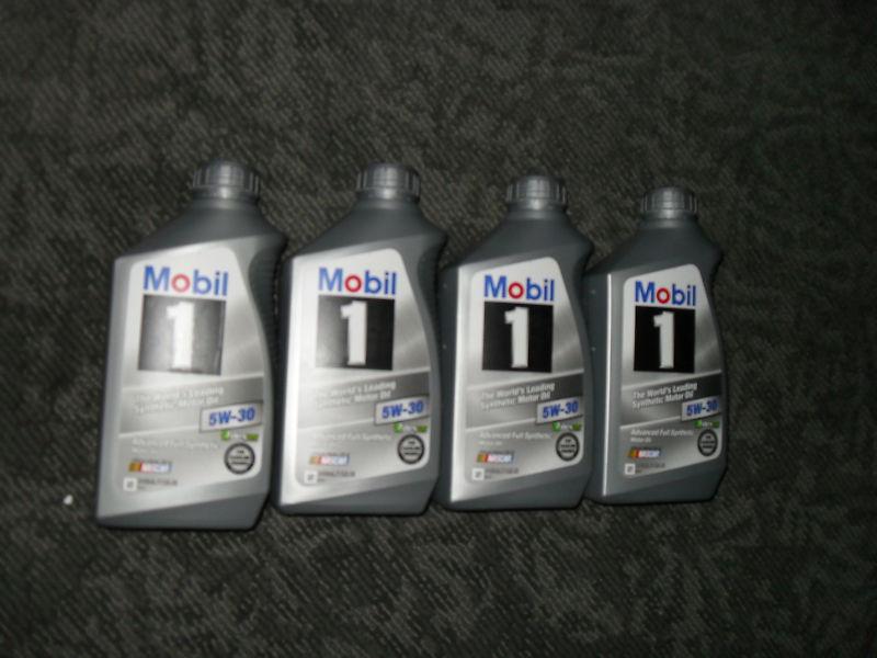 Mobil 1 synthetic motor oil  5w30    4qts