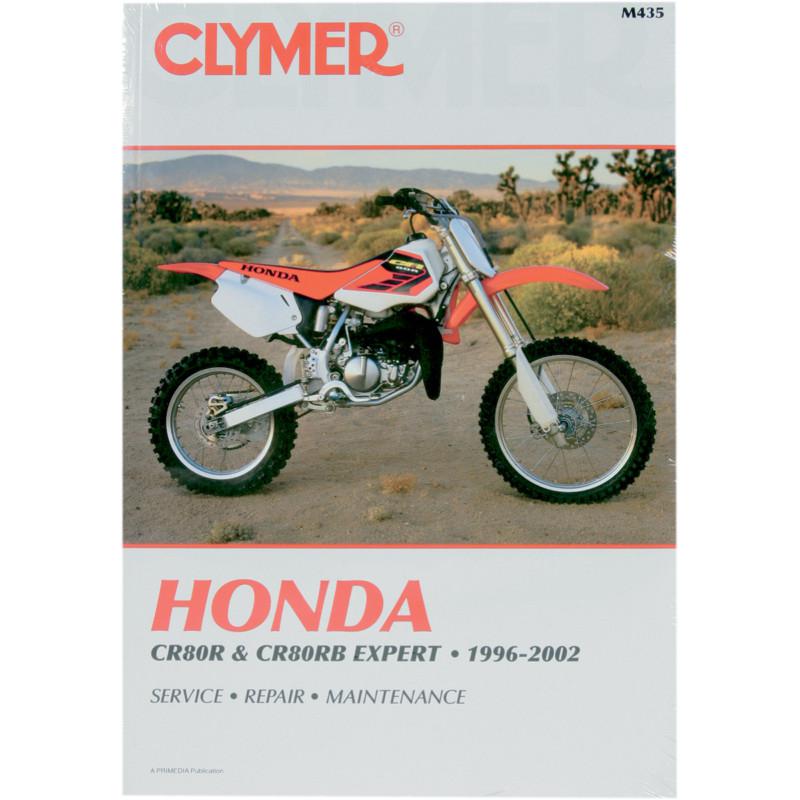 Clymer m435 repair service manual honda cr80r 1996-2002