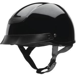 New z1r vagrant solid black motorcycle riding helmet m med medium closeout