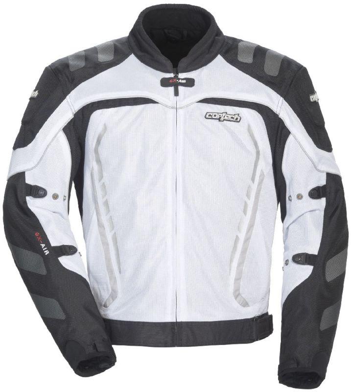 Cortech gx sport air series 3 white xs textile motorcycle riding jacket