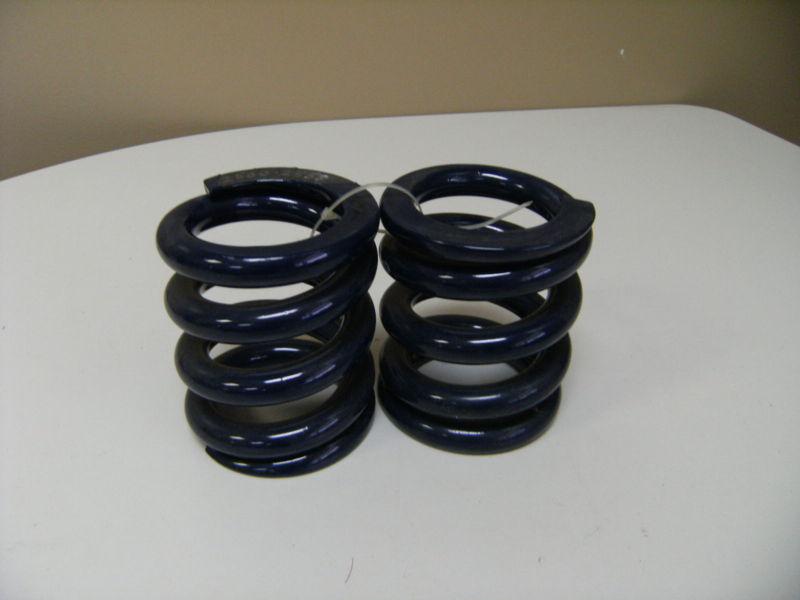 Used springs- pair of hyperco  2 1/2" x 4" x  2200 lbs. coil springs