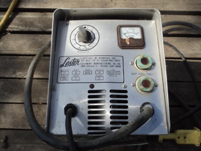 36 volt golf cart charger lester-matic  equipment 115 volt 60 cycles