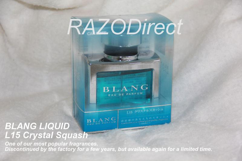 Carmate razo blang air freshener liquid crystal squash ships free!!