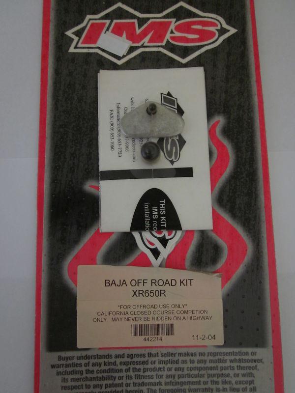 Ims baja off road kit xr650r *for off road use only*  p/n 442214