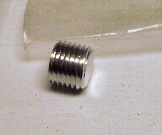 20 pack 1/4npt pipe plug polished fuel oil air fitting