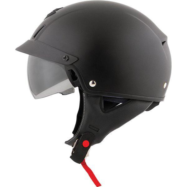 Matte black l scorpion exo exo-c110 half helmet