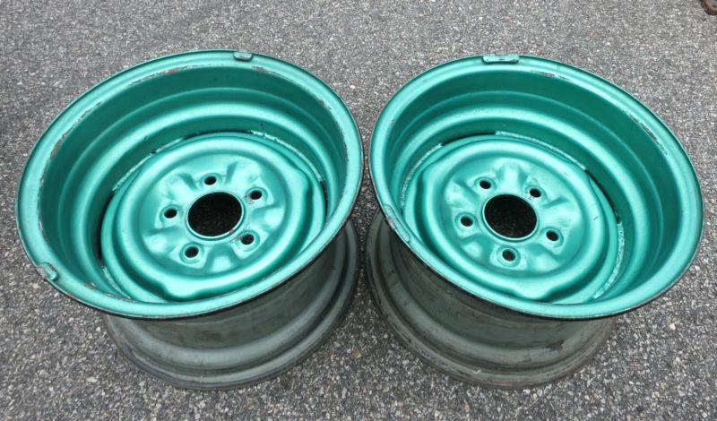 Pair of 1967 chevy chevelle super sport wheels 14 x 9 ship or pick-up