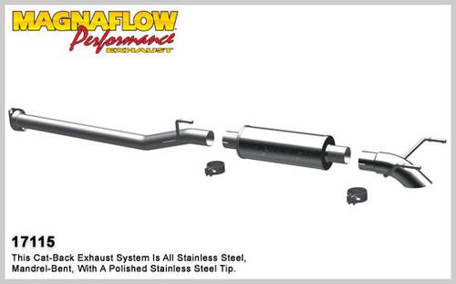Magnaflow 17115 toyota truck tacoma stainless catback system performance exhaust
