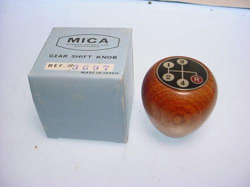 Mgtc mgtd mgtf new walnut gear shift knob  3697 *