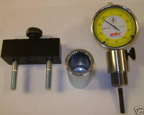 Timing tool kit w/ dv socket cummins p7100 fuel pump - better mileage / more hp