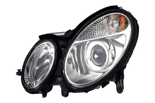 Replace mb2502124 - 2003 mercedes e class front lh headlight assembly hid