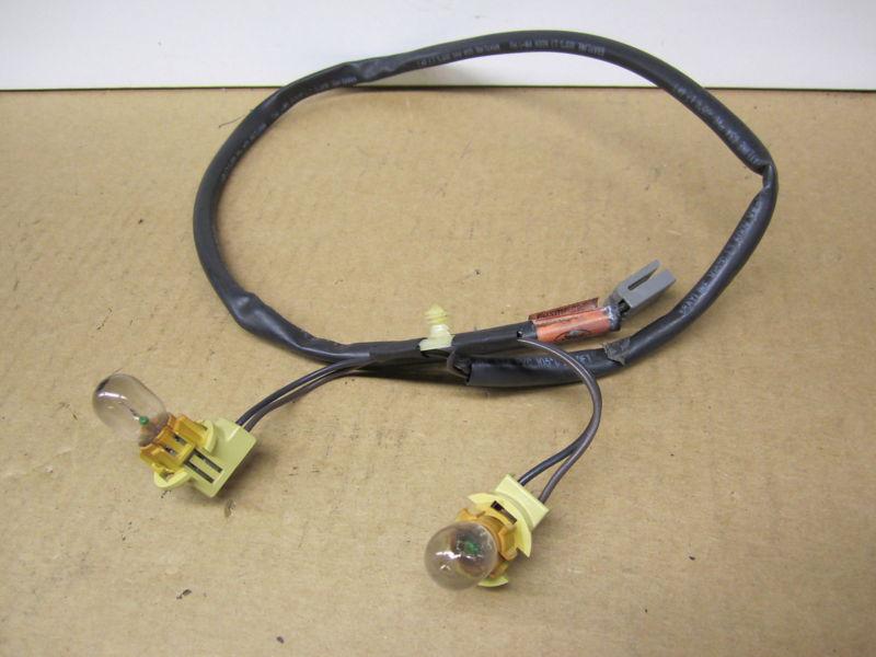 Lincoln mark vii third brake light harness w/ lamp sockets & pigtail