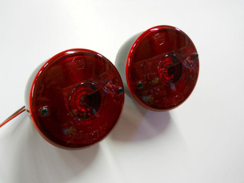 Universal 3-3/4'' tail lights - bracket mount - perfect for trailers rvs trucks