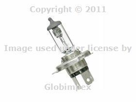 Vw passat (98-01) headlight bulb 60/55w h4 oem new + 1 year warranty