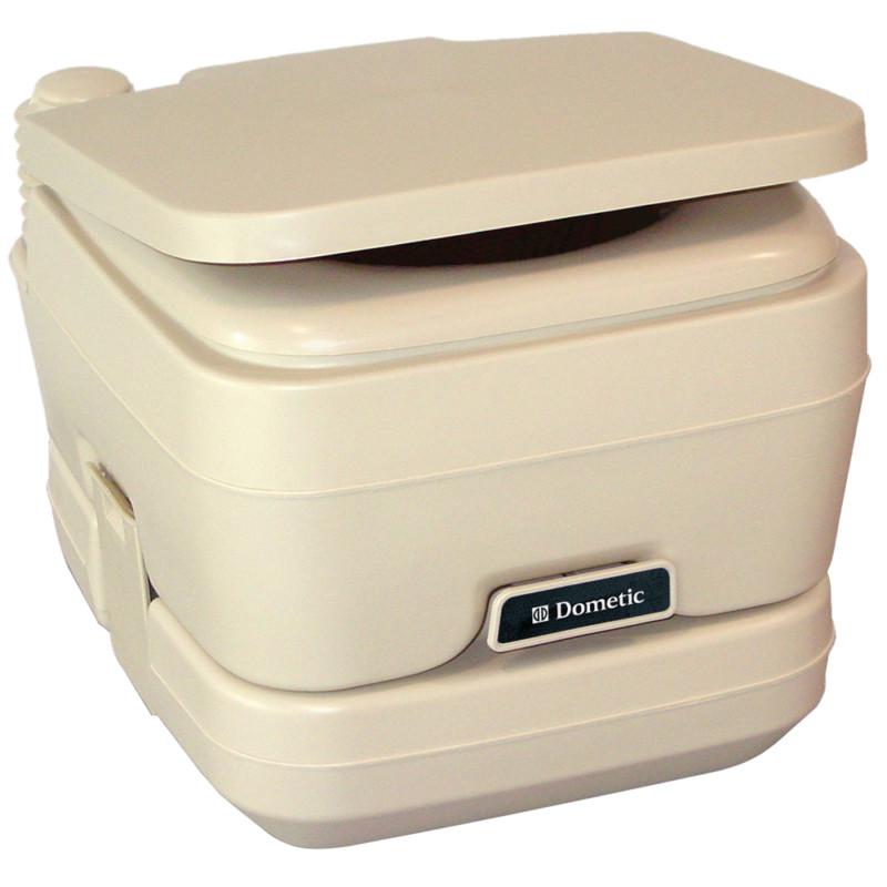 Dometic 311096402 - 964 portable toilet 2.5 gallon parchment
