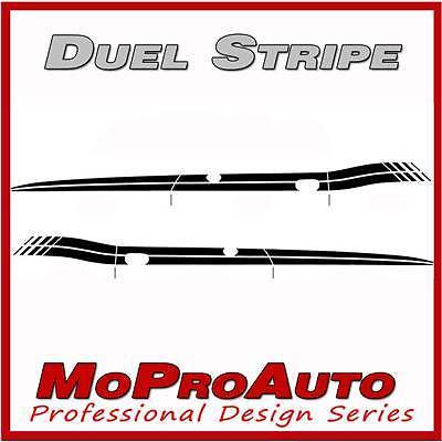 2014 challenger 3m pro side dual strobe side vinyl stripes graphic decals wt1