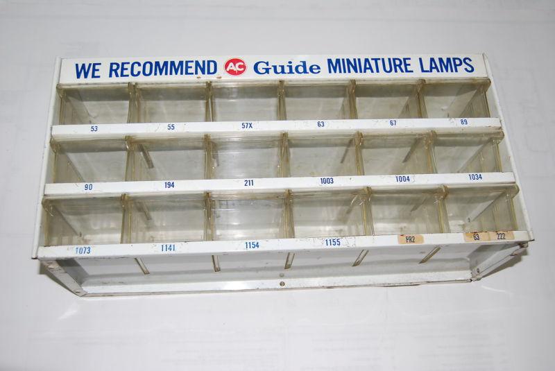 Guide ac lamp light bulb drawer cabinet sign chevy corvette chevelle