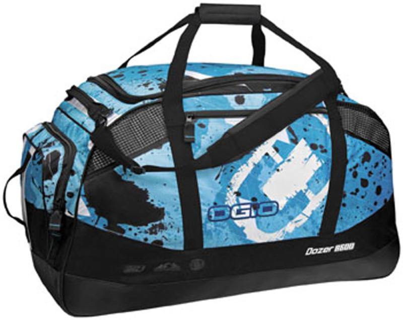 New ogio dozer 8600 gear bag, quasar/blue/black, 31.5"h x 15"w x 17.75"d