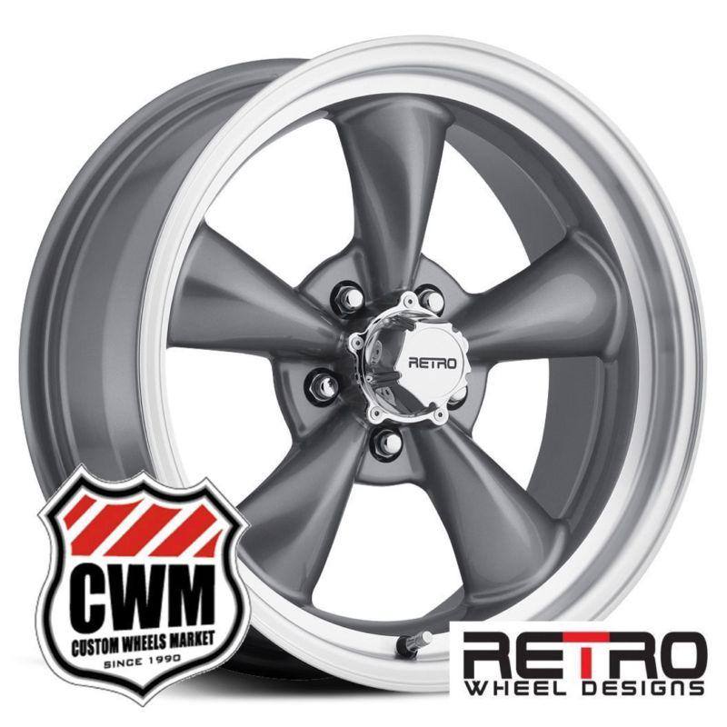 17x7"/17x8" retro wheel designs gray wheels rims for chevy el camino 1976