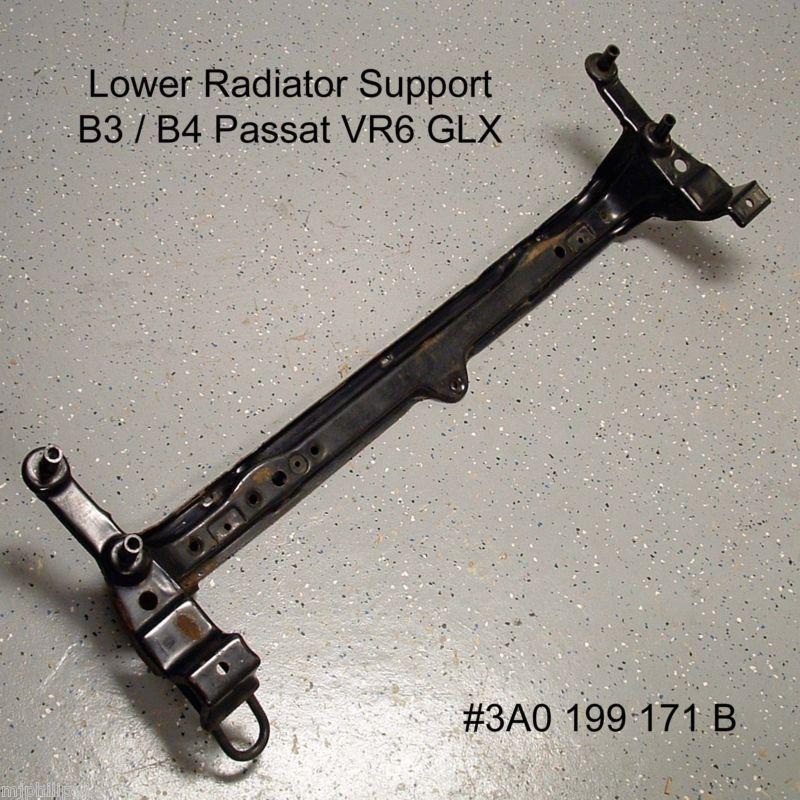 Vw vr6 b3 b4 passat radiator core support lower crossmember 1993-1997 3a0199171b
