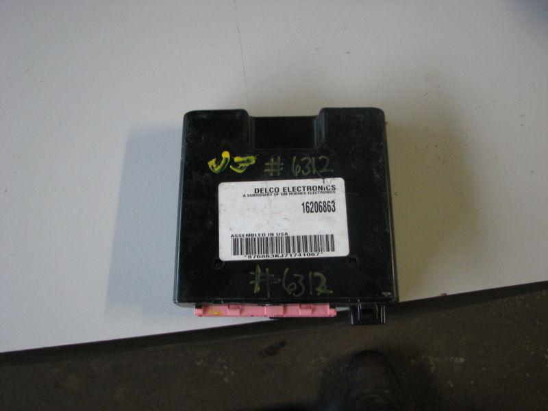 1998 oldsmobile intrigue bcm body control module 16206863