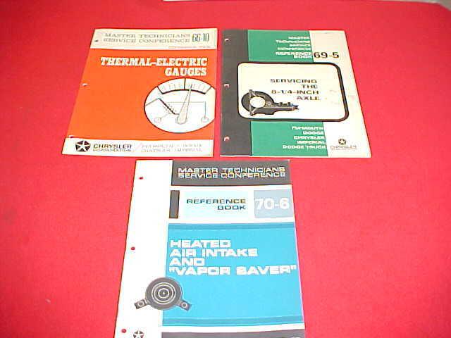 1966 1969 1970 chrysler plymouth dodge service shop manual 66 69 70 lot of 3