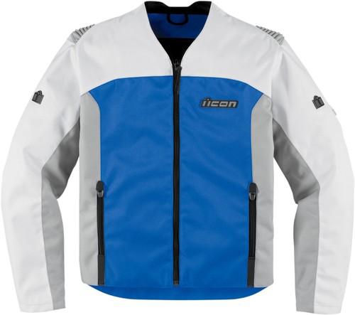Icon device textile jacket blue small new