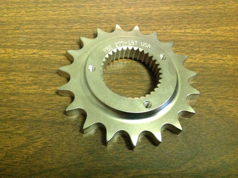 19 tooth teeth 530 chain harley big twin sportster buell front sprocket gear